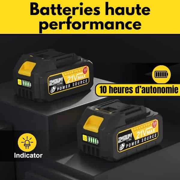 Batteria ad alta performance per motosega a batteria FR.